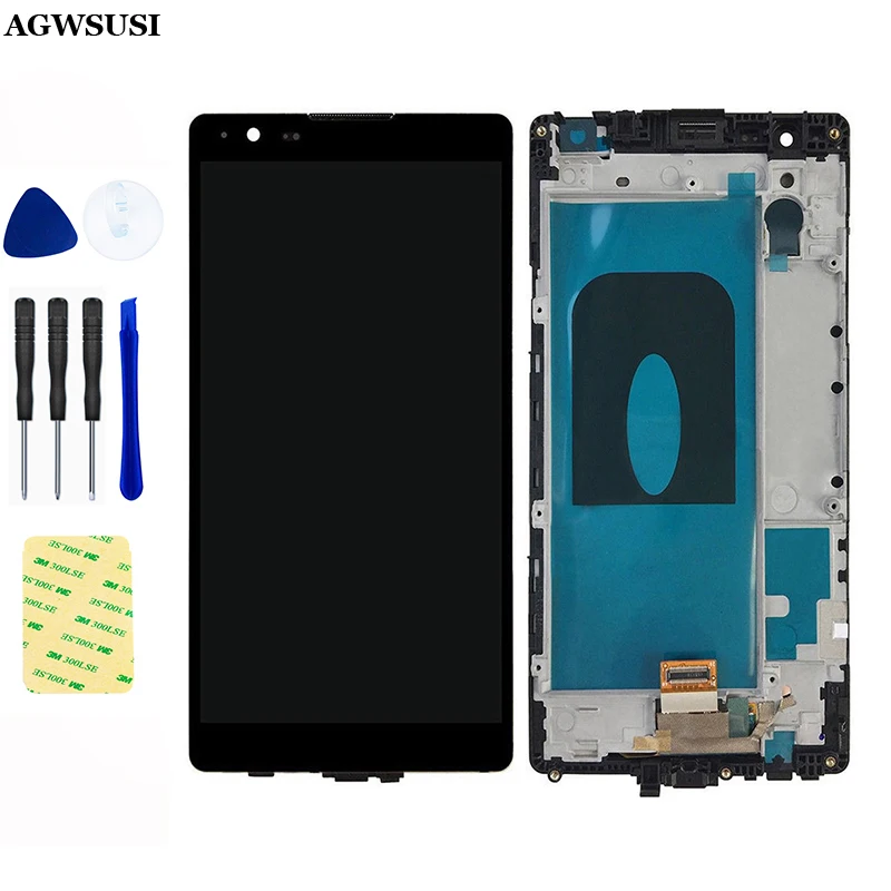 

For LG X Power LG-F750K F750K K220 K220DS LS755 LCD Display Monitor Panel + Touch Screen Digitizer Sensor Assembly with Frame