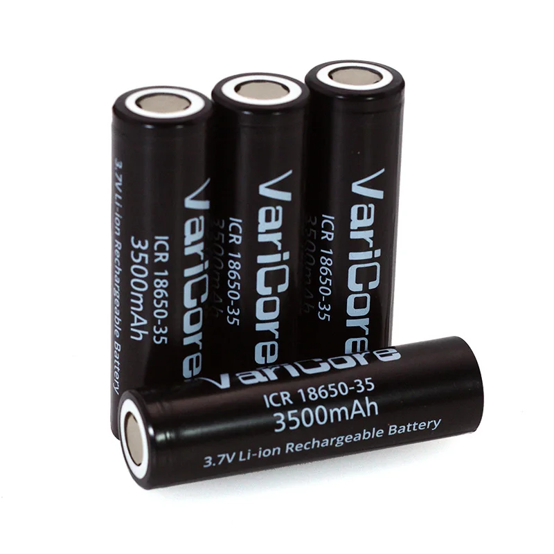 

10-40pcs VariCore New Original ICR 18650-35 3500mAh Rechargeable Battery 3.7V High capacity For Flashlight ues