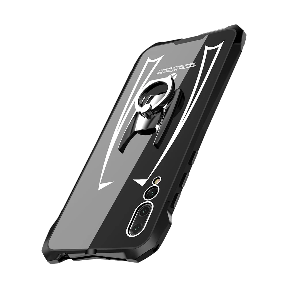 Гибридный противоударный чехол с ночной накидкой из алюминиевой металлической