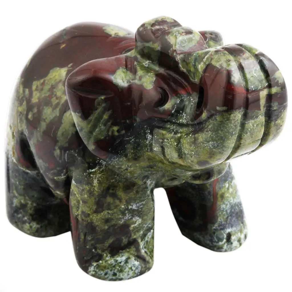 Статуэтка-хранитель TUMBEELLUWA 2 дюйма кристаллический драгоценный камень слона |