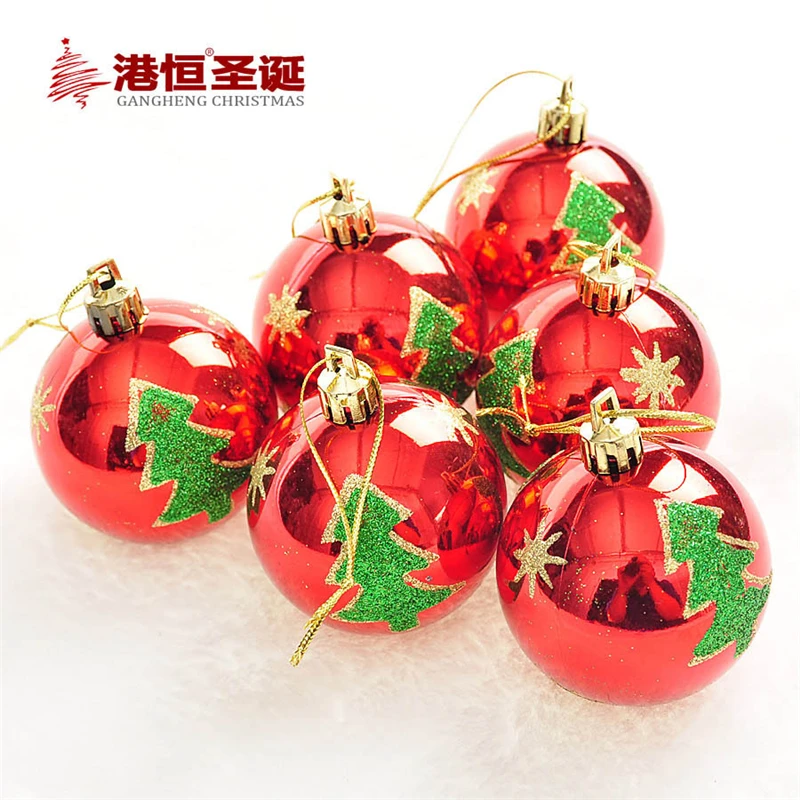 Украшения для рождественской елки 6 шт./лот | Дом и сад