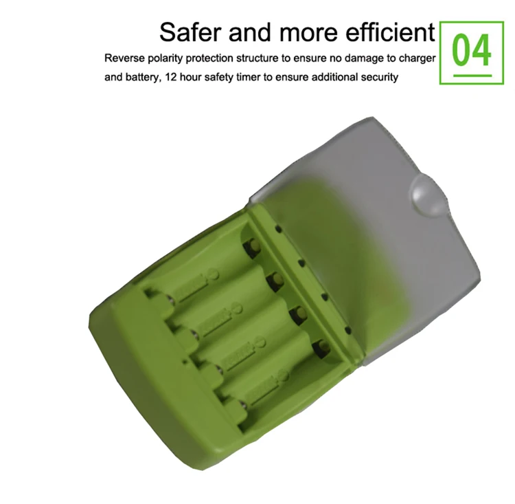 4 слота AA AAA зарядное устройство Smart usb зарядное устройство для аккумуляторов Щелочные AA AAA зарядное устройство с Светодиодный индикатор дисплея