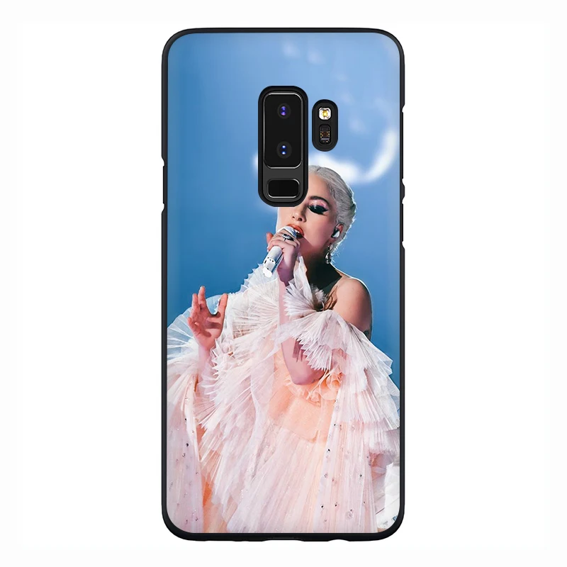 EWAU Lady Gaga силиконовый чехол для телефона для Samsung Galaxy S6 S7 край S8 S9 S10 плюс S10e Note 8, 9, 10, M10 20 30 40 - Цвет: B10