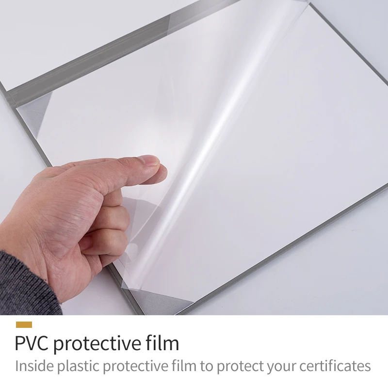 Королевский синий отпечатанный чехол для диплома США размер буквы наградные