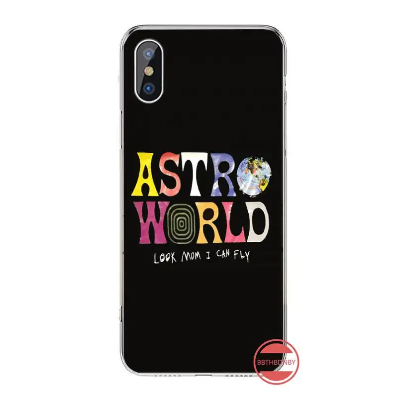 Astroworld singer Travis Scott USA Black TPU Soft Phone Case Cover For iphone 4 4s 5 5s 5c se 6 6s 7 8 plus x xs xr 11 pro max | Мобильные