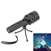 hot led projector flashlight with slides tripod screwdriver usbbattery powered handheld stage light bjstore