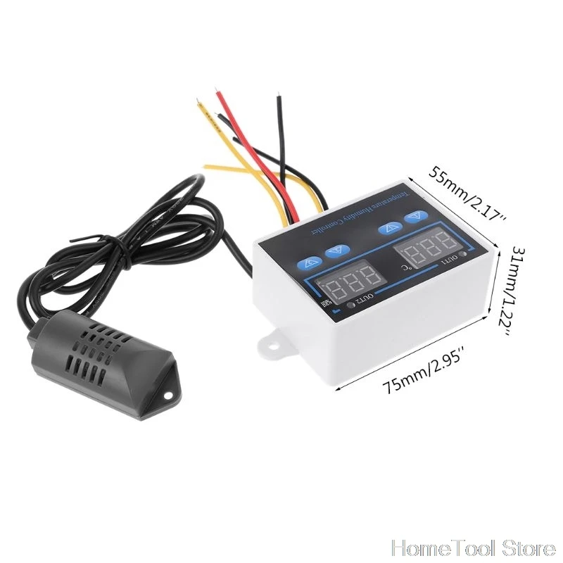 Цифровой термостат влажности Управление Инкубатор 10A прямая Выход гигрометром