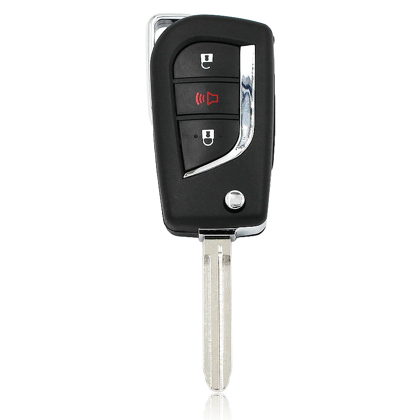 Обновленный пульт дистанционного управления с 3 кнопками брелок для Toyota Camry Corolla