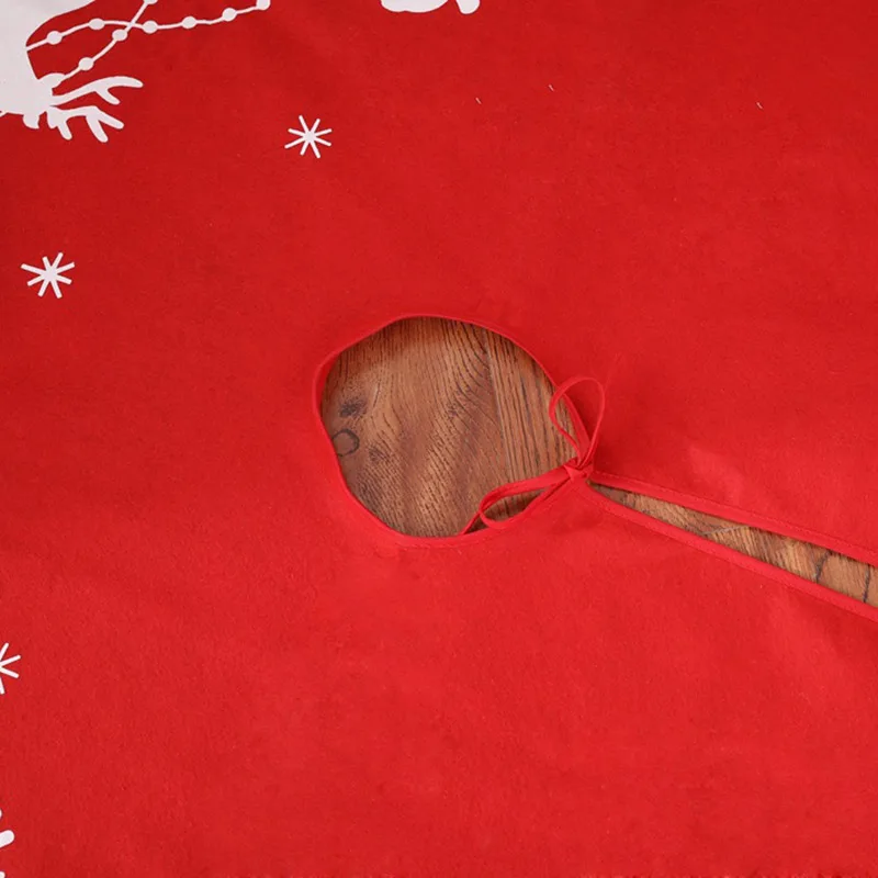 100 см коврик под рождественскую елку дома вечерние украшения новый год Печатный с