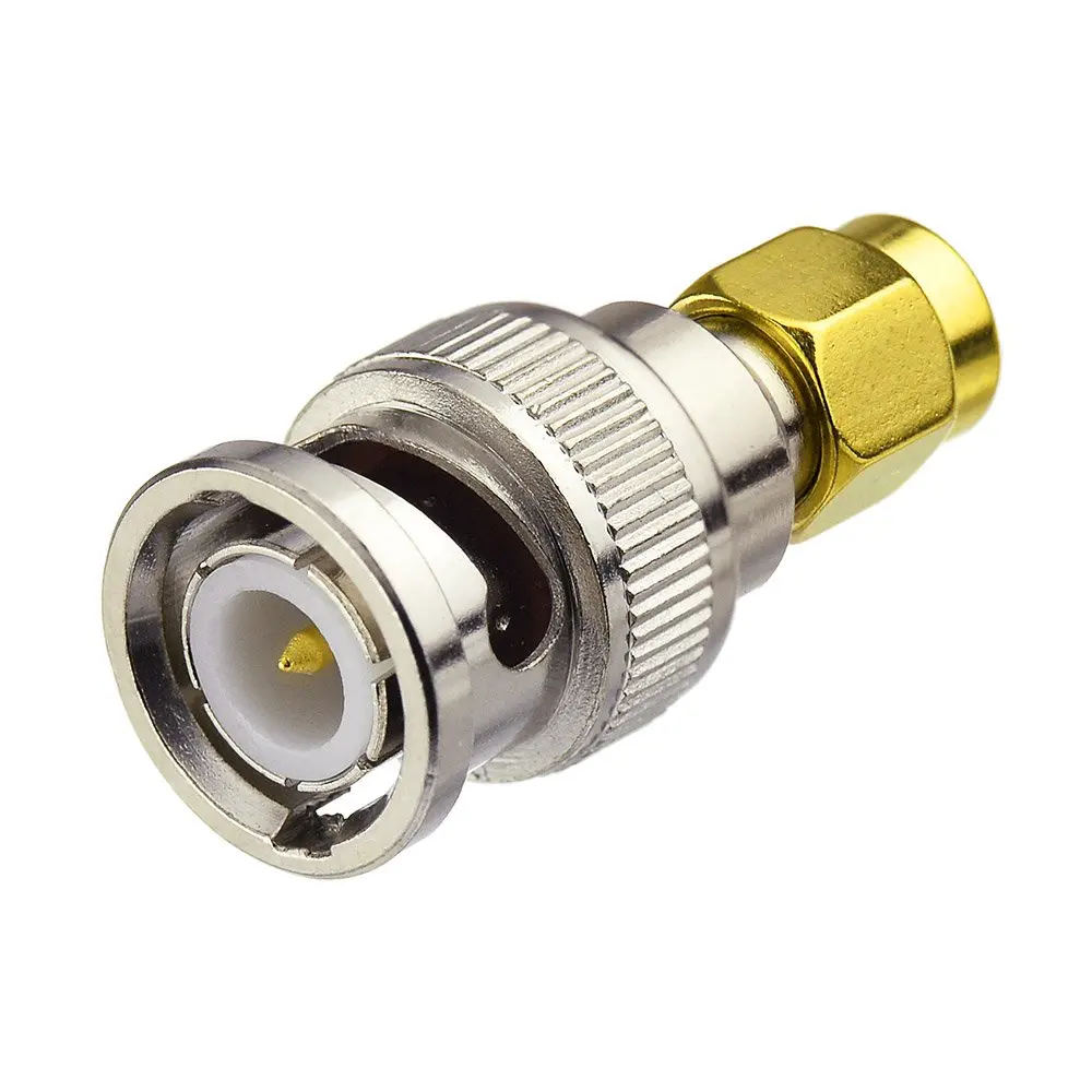 Eightwood SMA Male к BNC прямой коннектор ручной антенный адаптер для Baofeng ɽ xun Kenwood Icom Yaesu