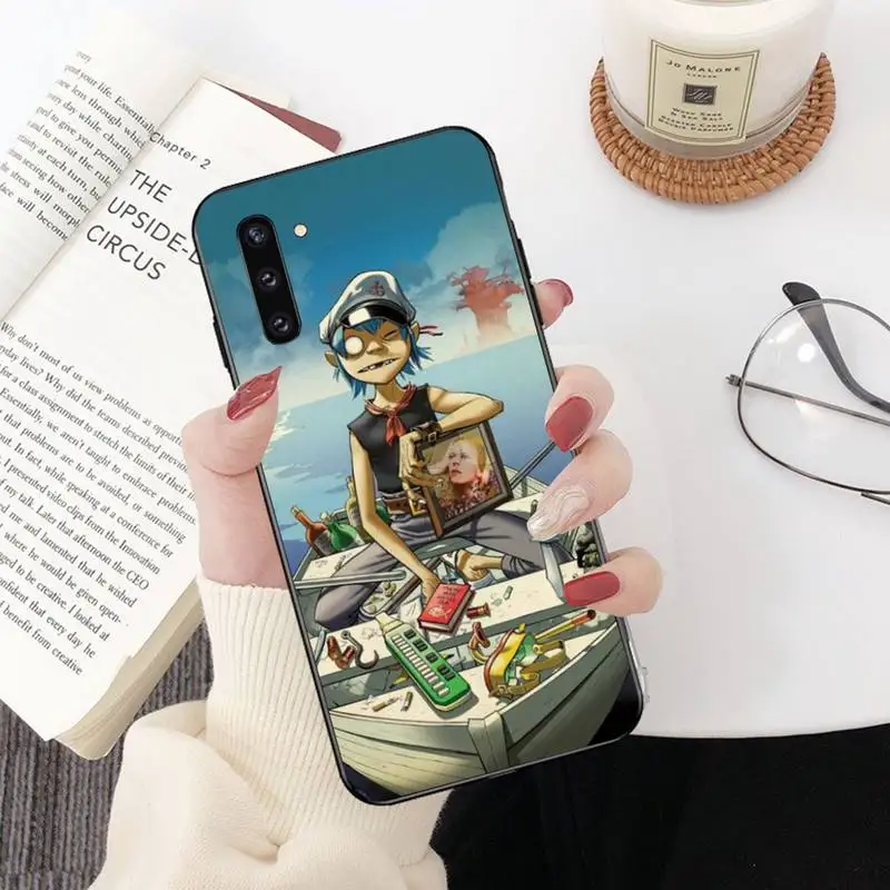 Милый Блестящий телефонный чехол PENGHUWAN Gorillaz для Samsung Galaxy J7 J8 J6 Plus 2018 Prime Note 7 8 9 10 pro |