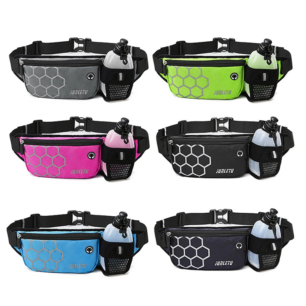 

Mens Waist Running Belt Running Pack for Women Pouch Trail Fitness Gym Water Bottle Bag Mobile Cell Phone Sports Accessories