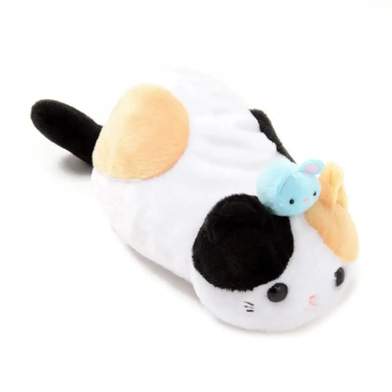 

Kawaii Plush Pencil Bag Cute Cat Pen Case Stationery Makeup Pouch Coin Storage