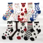 Женские шелковые носки, шелковые носки с кристаллами, модные женские носки, весенние и летние прозрачные тонкие чулки с волнистыми точками, оптовая продажа