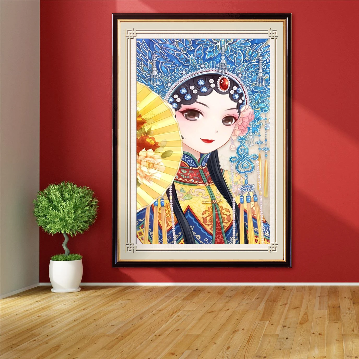 

5D DIY Drama Peking Opera Woman Diamond Painting Cross Stitch Full Square/round Diamond Embroidery Mosaic Sale Handcrafts Gift