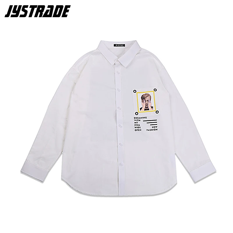 Мужская японская рубашка большого размера мужские белые рубашки на пуговицах