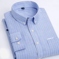 2020 reserved aramy autumn new arrival colcci men shirt striped oxford shirt cotton casual plai oxford wash and wear