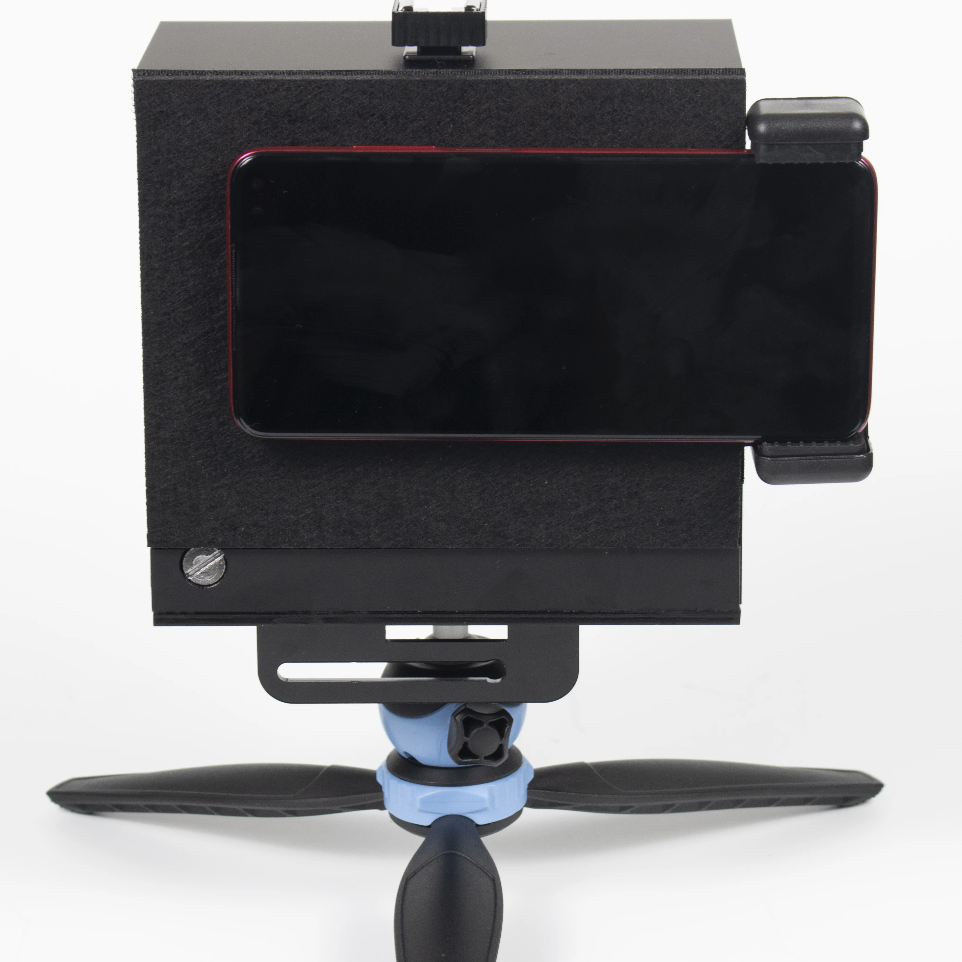 Новый Prompter камеры смартфона телесуфлер для интервью в прямом эфире речи Vlog