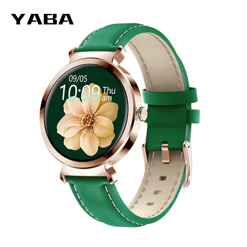 

Women Smart Watch Real-time Weather Forecast Sports Tracker Heart Rate Monitor Waterproof Ladies SmartWatch For Android IPhone