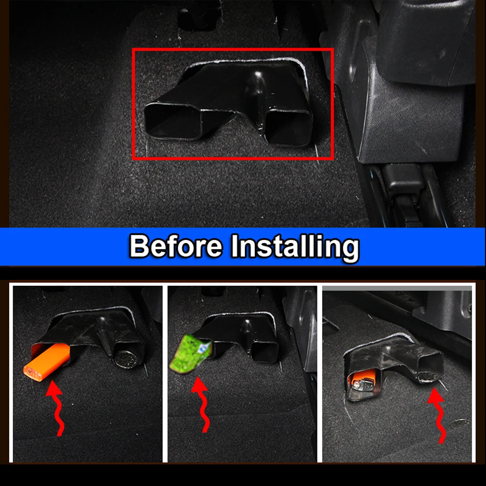 Сиденье AC тепло пол воздуховод кондиционера вентиляционное отверстие решетка