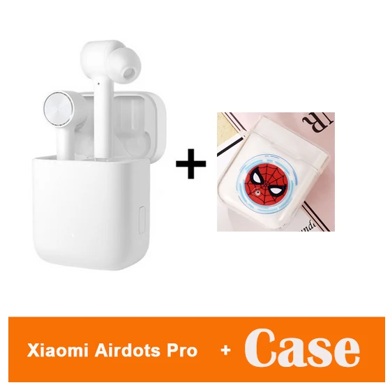 air add type6 case Оригинальные Xiaomi Mi Air True беспроводные наушники Airdots TWS Bluetooth 5,0 гарнитура стерео ANC шумоподавление Airdots Pro - Цвет: air add type6 case