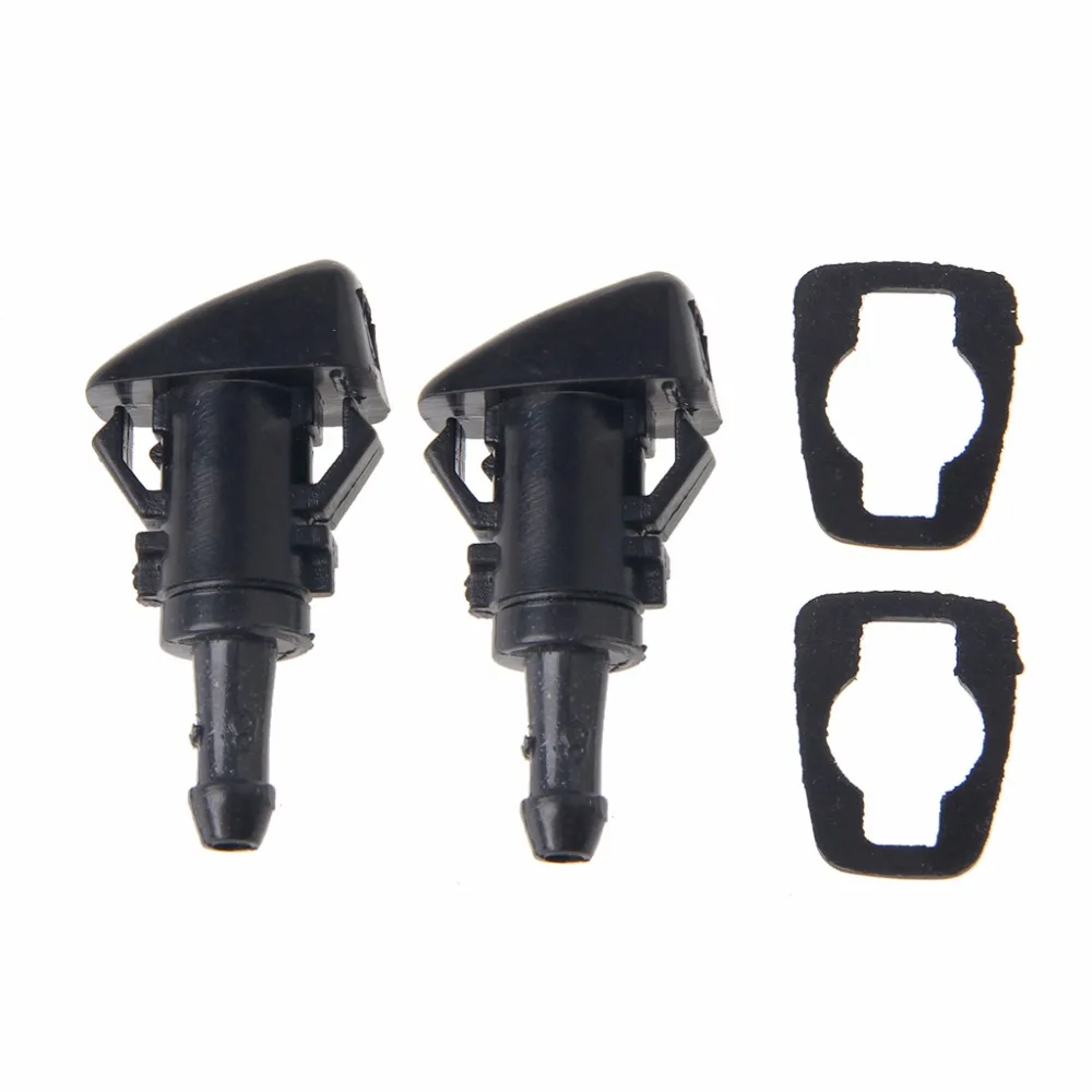 2 Pcs /1 Set Windshield Washer Wiper Water Spray Nozzle With