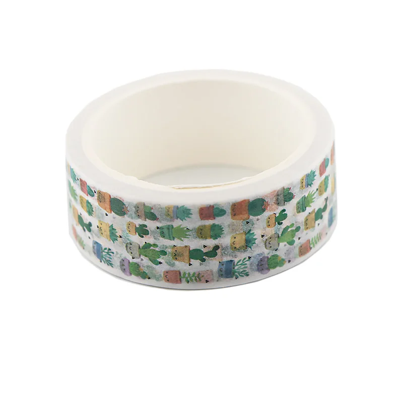 CA139 15 мм X 5 м Kawaii Girl декоративная лента для посадки дома кактус васи DIY Скрапбукинг