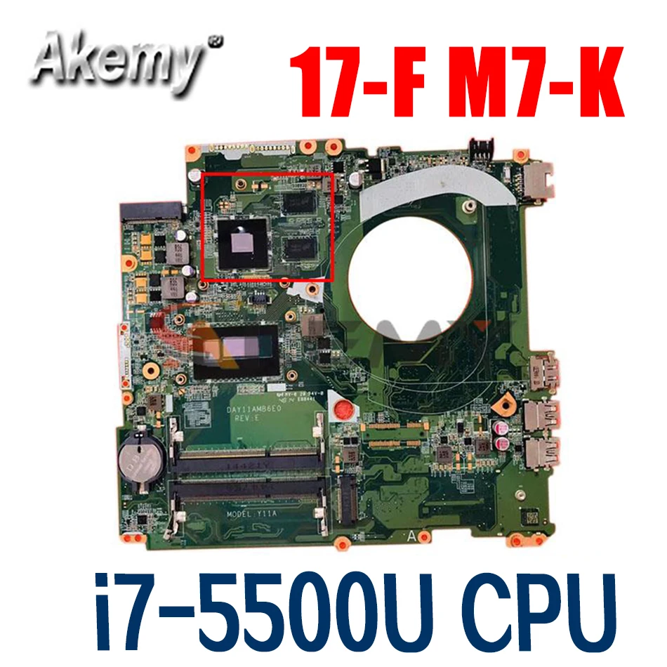

Материнская плата для ноутбука HP 17-F M7-K 17-P, 790959-601, DAY11AMB6E0