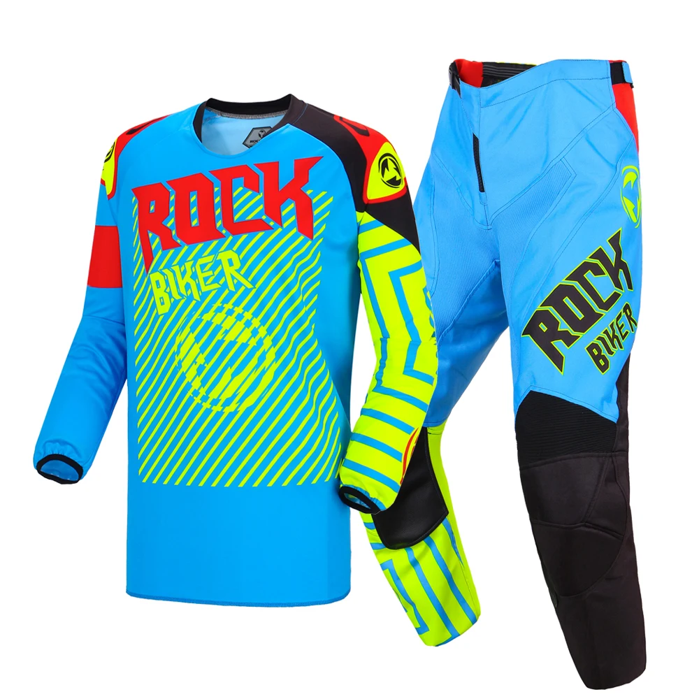 Набор для мотокросса ROCK BIKER набор внедорожный спортивный костюм MX мотовездехода