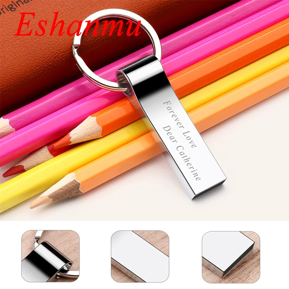 Eshanmu Usb флеш накопитель высшего качества 128 Мб 2 ГБ 4 8 16 32 с логотипом компании
