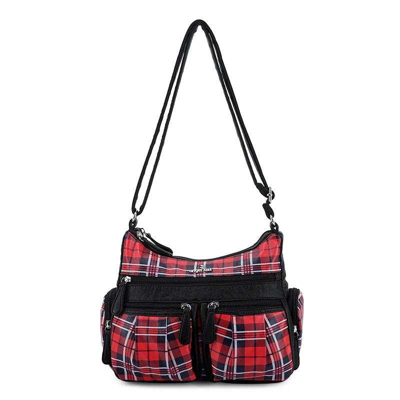 

Женская сумка через плечо Angel Kiss, из экокожи, с регулируемым длинным ремешком