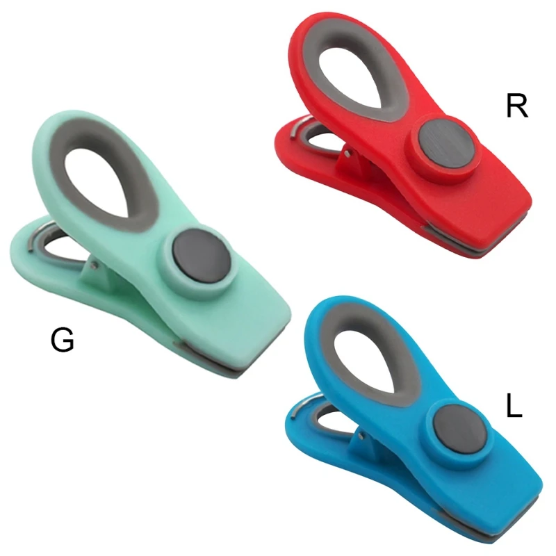 

Magnetic Sealing Clip Plastic Snack Bag Sealing Clip Food Preservation Sealing Clip Plastic Bag Moisture-Proof Clip