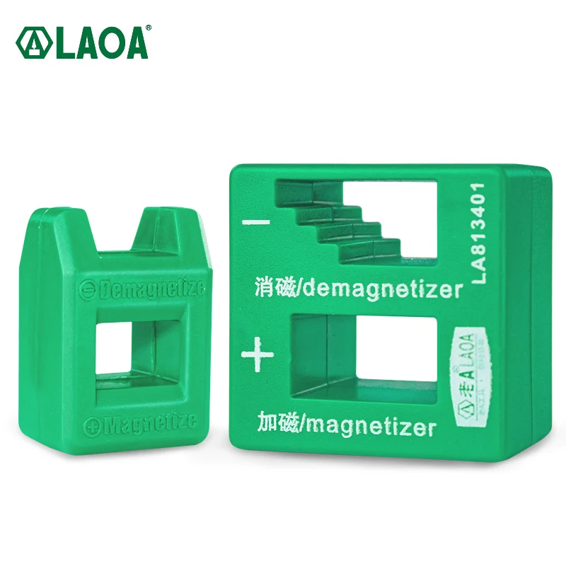 

LAOA Demagnetizer Screwdriver Plus Magnetic Device Dual-Use Degausser Screwdriver Magnetizer