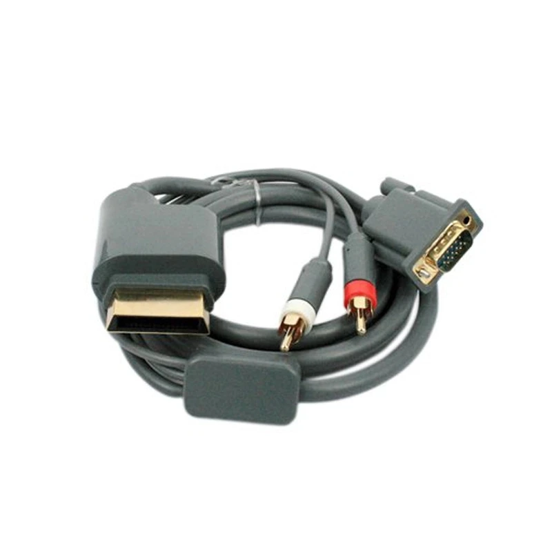 Для Xbox360 HD VGA AV кабель HDTV Аудио Видео кабели с оптическим выходом для Xbox 360 Шнур |