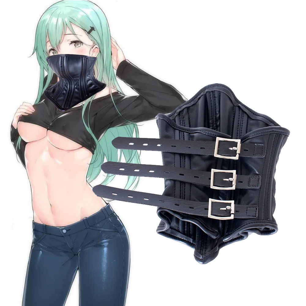 Женское кольцо с круглым вырезом воротник БДСМ бондаж рабство фетиш ролевые игры