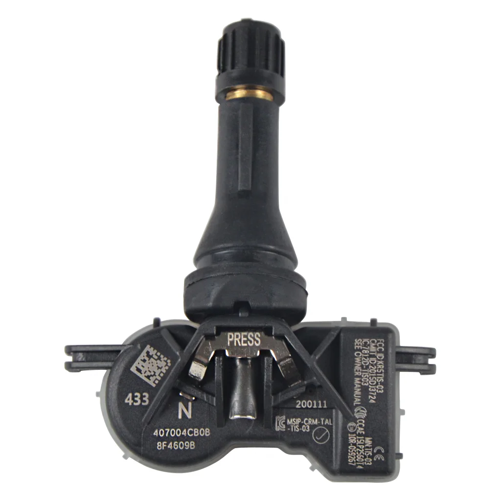 Система контроля давления в шинах 40700 4CB0B 433 МГц TPMS для NISSAN QASHAI J11 RENAULT LADA ALPINE Armada