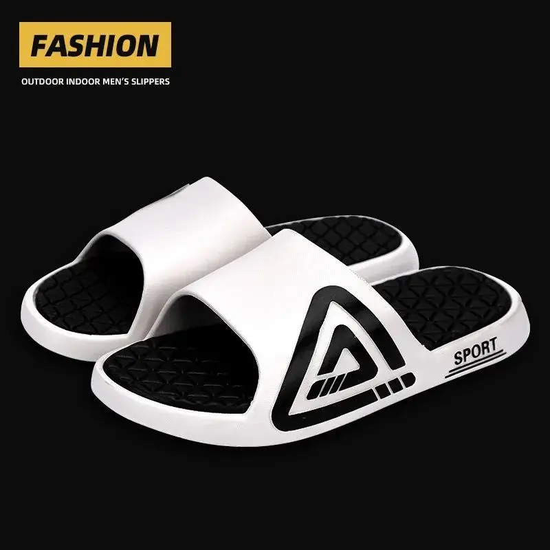 Мужские Нескользящие шлепанцы модные сандалии на платформе для мальчиков лето