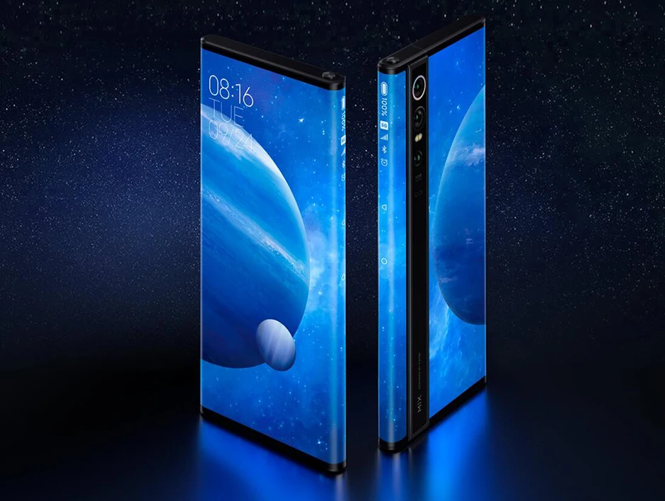 Смартфон Xiaomi MIX Alpha 12GB 512GB Snapdragon 855 Plus 7,9" OLED 5G объемный экран супер флагманская Тройная камера 4050mAh