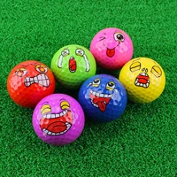 6pcsbox mini novelty funny color golf balls practice supplies gift