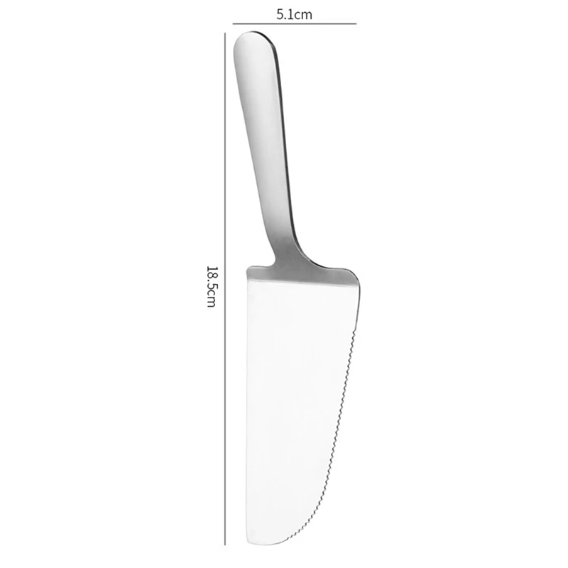 

Cake Shovel Pizza Shovel Cake Butter Cheese Ice Cream Dessert Cutter Food High-End Kitchen Baking Tools 6 Pcs