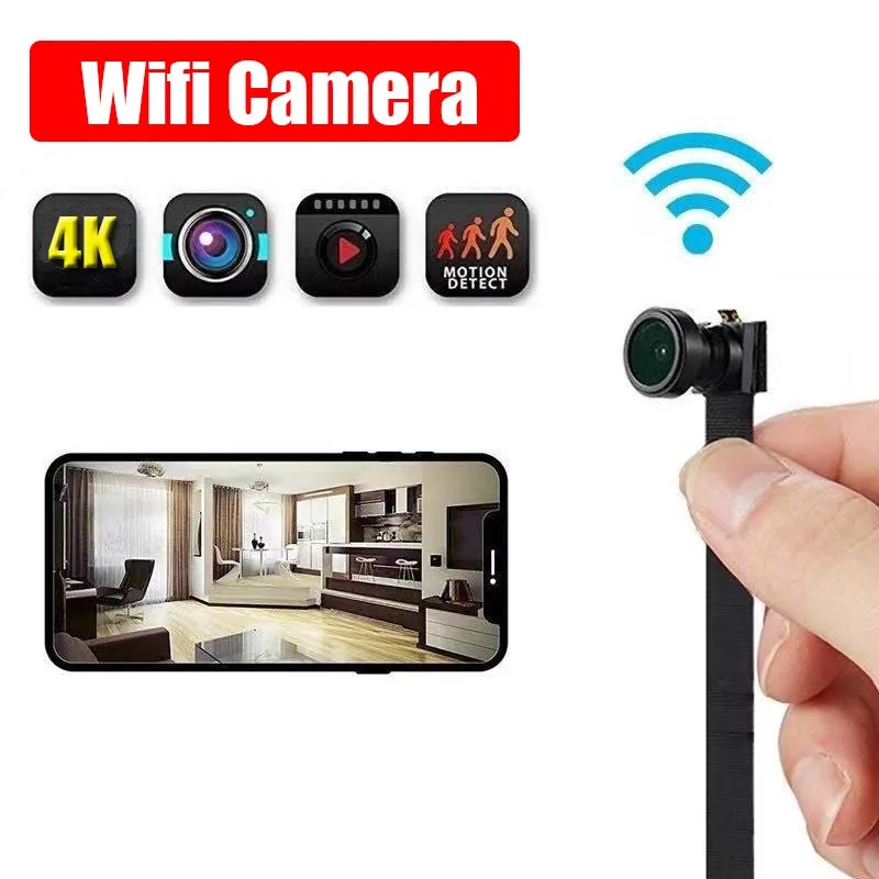 Переносная Wi-Fi IP мини-камера JOZUZE HD 1080P беспроводная вебкамера P2P с микрофоном
