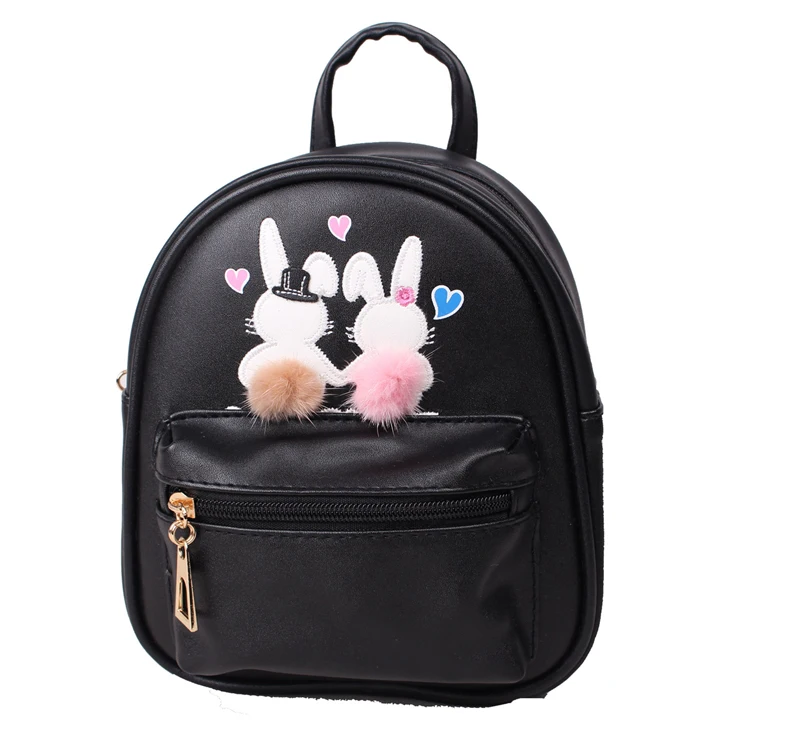 Heopono/Лидер продаж Модный рюкзак из искусственной кожи с рисунком кролика Хорошее