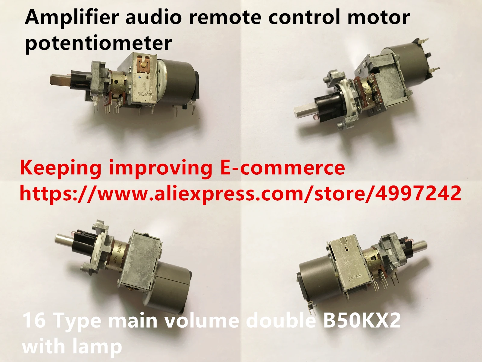 Оригинал новый 100% 16 Тип усилитель аудио дистанционное управление потенциометр
