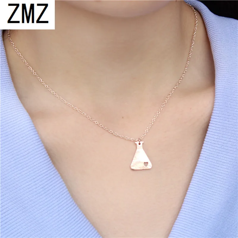 2019 Европа/US модные химические бутылки кулон милый химической из валяной кожи