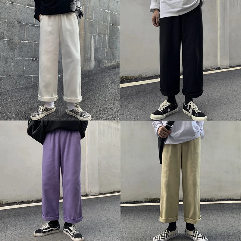 Бриджи женские хлопковые брюки-Капри с завышенной талией и широкими штанинами