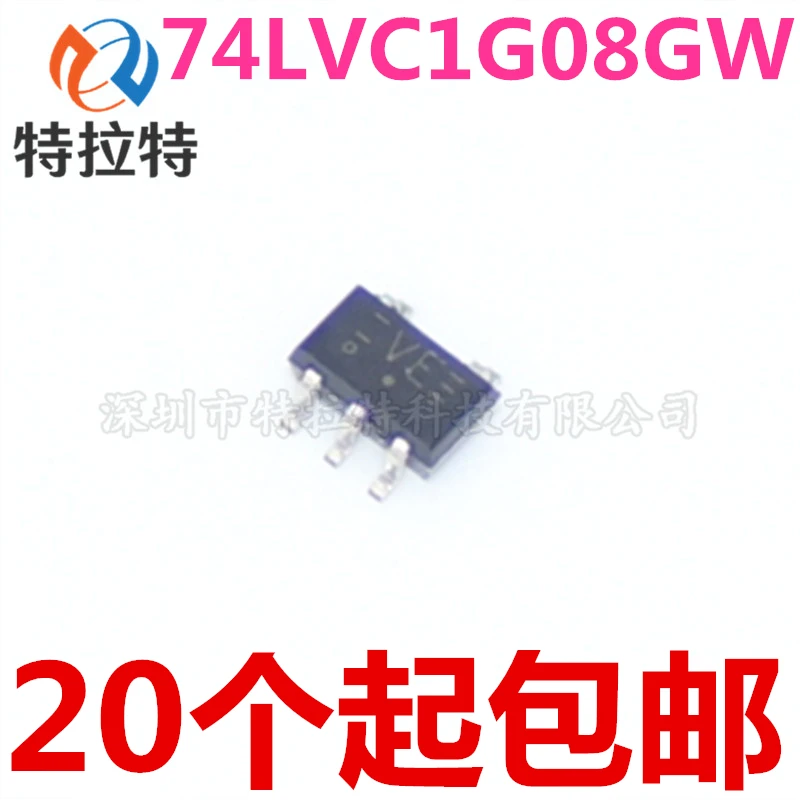 10 шт./лот 74lvc1g08gw VE SOT-353 логический чип новый и оригинальный | Электронные