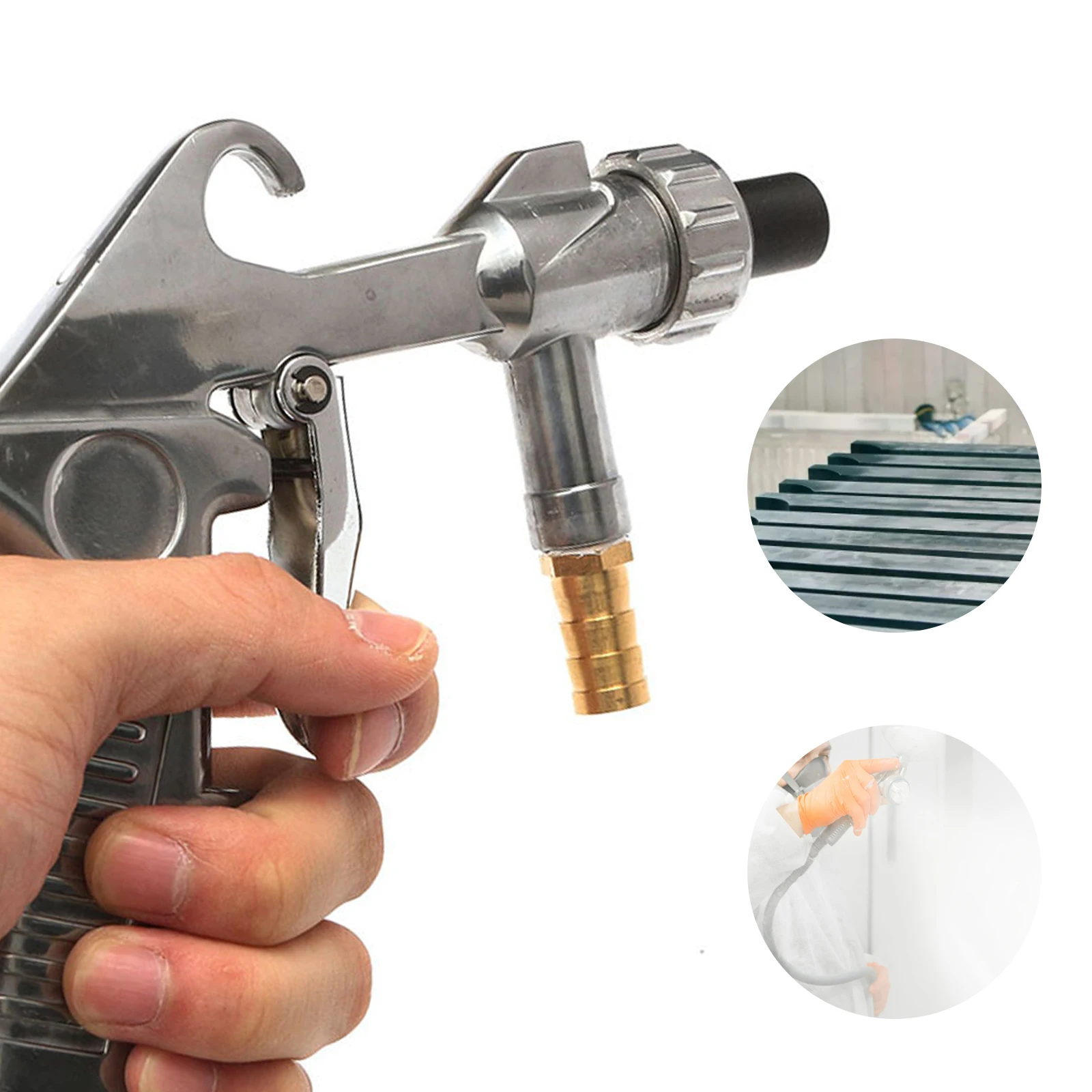35 мм Пескоструйный пистолет для подачи воздуха сифон пескоструйная
