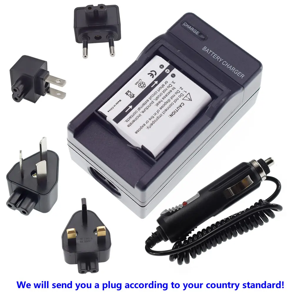 Батарея + зарядное устройство для дома и автомобиля Зарядное Sony NP-BK1 Тип K CyberShot