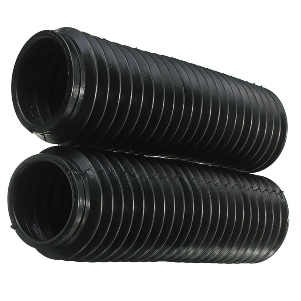 

Cover Gaiters Boots Black Front Rubber 245x58x39mm Replacement Motorcycle