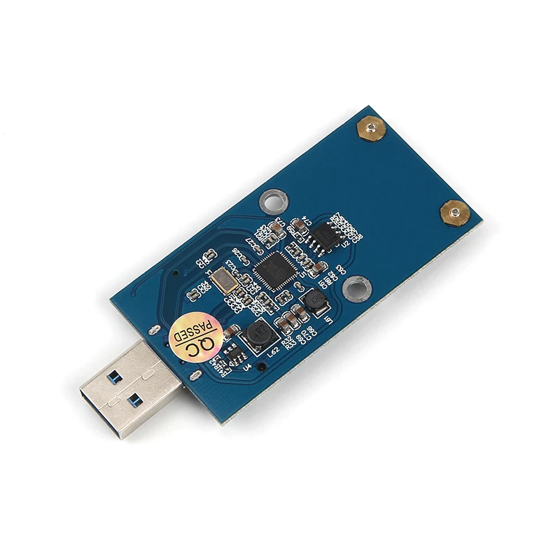MSATA к USB 5 Гбит/с 3 0 mSATA SSD корпус USB3.0 чехол для жесткого диска адаптер M2 Внешний HDD